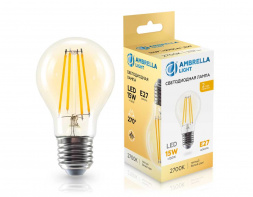 Лампа светодиодная Лон A60 15W 2700K Ambrella light Bulding 601513