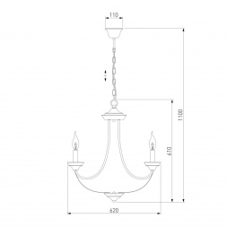 Подвесная люстра Eurosvet Lazzaro 60098/5 черный