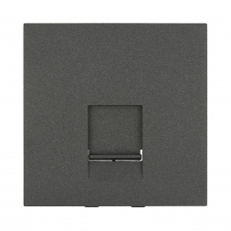 Накладка LK Studio для розетки телефонной, компьютерной RJ,45х45мм (черный бархат) LK45 853208-1