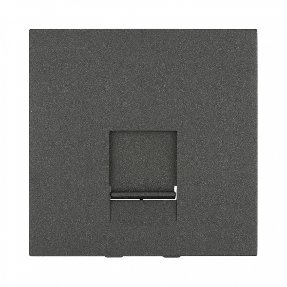 Накладка LK Studio для розетки телефонной, компьютерной RJ,45х45мм (черный бархат) LK45 853208-1