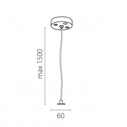Подвесное крепление для светильников 456ххх Trito Lightstar 456017