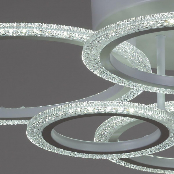 Потолочная светодиодная люстра 08429-0.3-06 WH