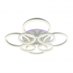 Потолочная светодиодная люстра Profit Light 5894/4+4A WHT