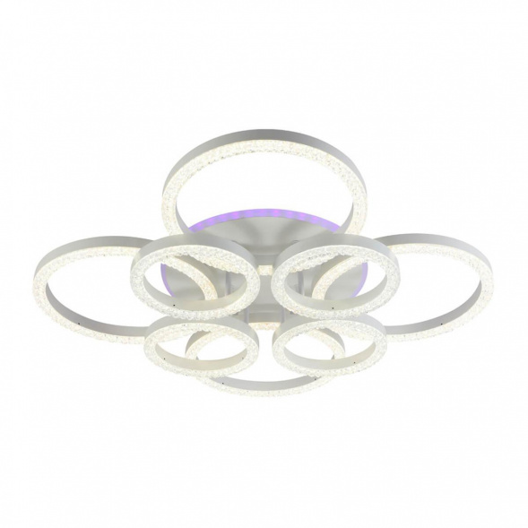 Потолочная светодиодная люстра Profit Light 5894/4+4A WHT