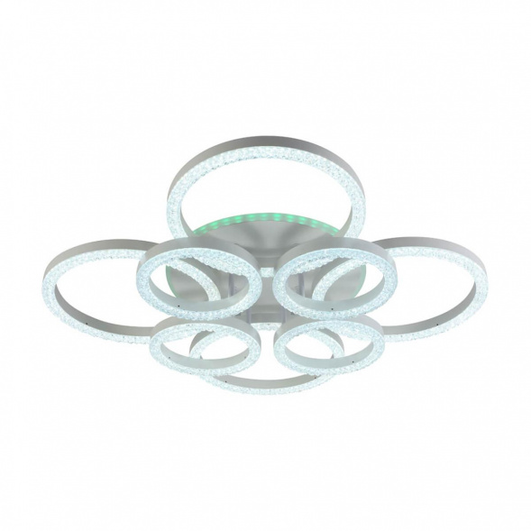 Потолочная светодиодная люстра Profit Light 5894/4+4A WHT