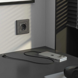 Рамка Werkel Stark на 1 пост графит W0011864 4690389194498