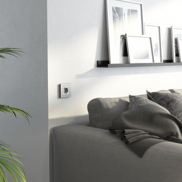 Рамка Werkel AluMax на 1 пост алюминий W0013506 4690389203992