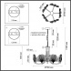 Подвесная люстра Odeon Light Hall Ventaglio 4870/5