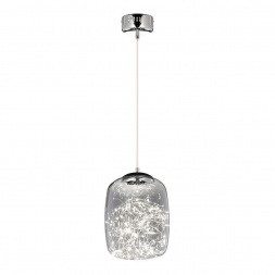 Подвесной светодиодный светильник Lumina Deco Daisy LDP 6824-220 CHR+GY