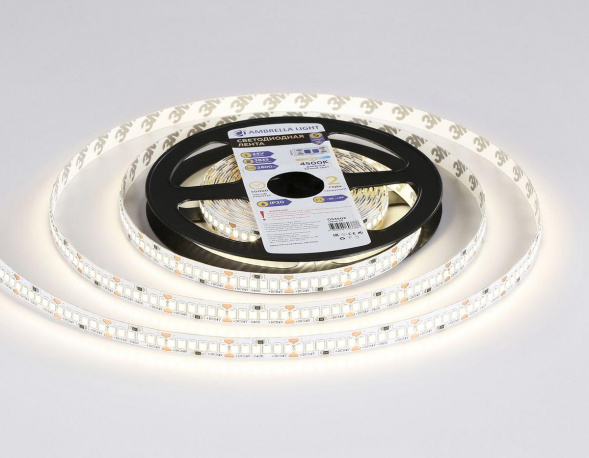 Светодиодная лента Ambrella Light 22W/m 240LED/m 2835SMD дневной белый 5M GS3502