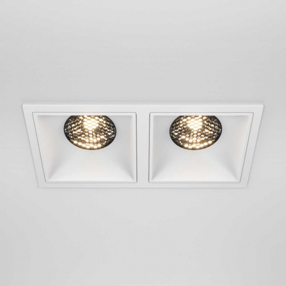 Встраиваемый светильник Maytoni Technical DL043-02-15W3K-SQ-W