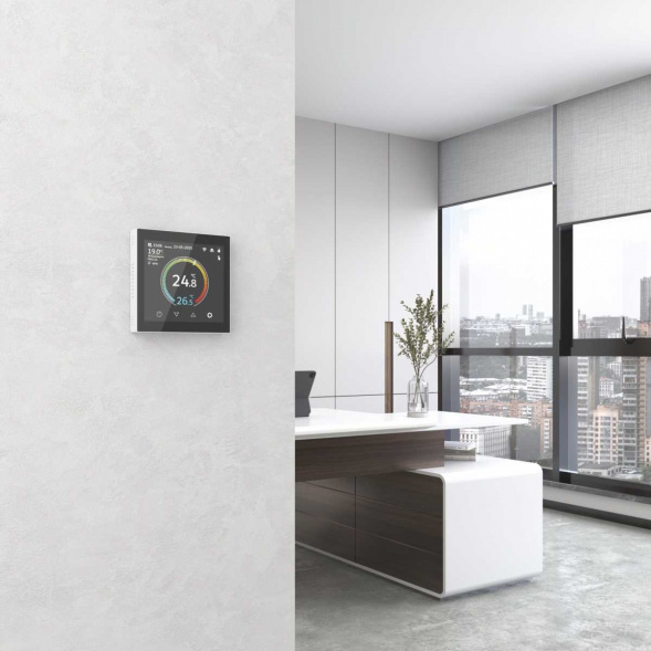 Умный сенсорный терморегулятор с LCD дисплеем Werkel a071604