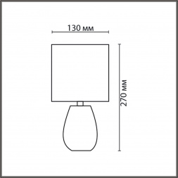 Настольная лампа Lumion County Asela 8161/1T