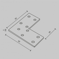 Соединитель угловой Maytoni Technical Exility TRA034CL-21