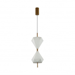 Подвесной светодиодный светильник Odeon Light L-Vision Sand Glass 7090/10L