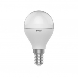 Лампа светодиодная Gauss E14 7,5W 4100К матовая 1053128