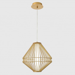 Подвесной светильник Crystal Lux CUADRA SP15W LED GOLD