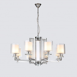 Подвесная люстра iLamp King RM6201-8 CR+CL