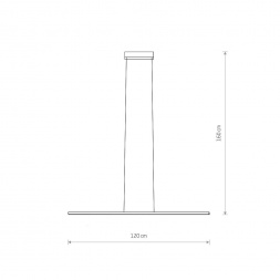 Подвесной светодиодный светильник Nowodvorski Bar Led S 10363