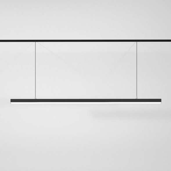 Подвесной трековый светодиодный светильник Elektrostandard Slim Magnetic Milo 85106/01 40W 4000K черный a064803