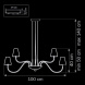 Подвесная люстра Lightstar Diafano 758164