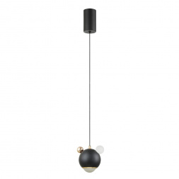 Подвесной светодиодный светильник Crystal Lux Amigo SP Led Black