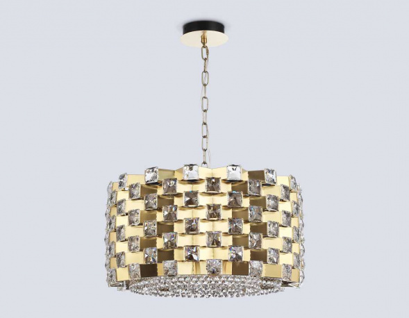 Подвесная люстра с хрусталем Ambrella light High Light LH41003