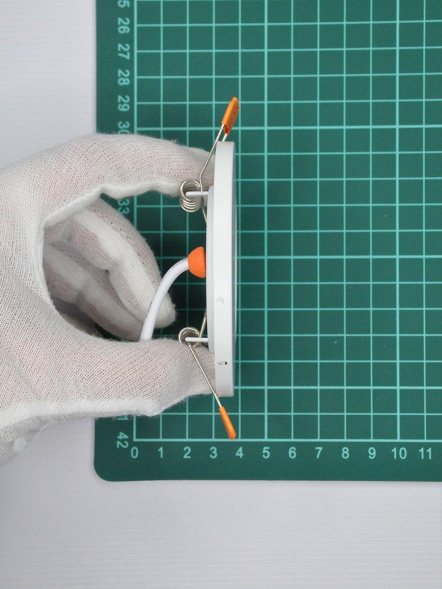 Встраиваемый светодиодный светильник Elvan VLS-1603R-3W-WH-Wh