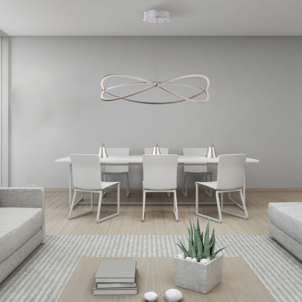 Подвесной светодиодный светильник Maytoni Weave MOD062PL-L56CH3K