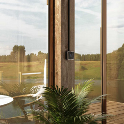 Выключатель двухклавишный Werkel Gallant (черный/хром) W5020135 4690389164224