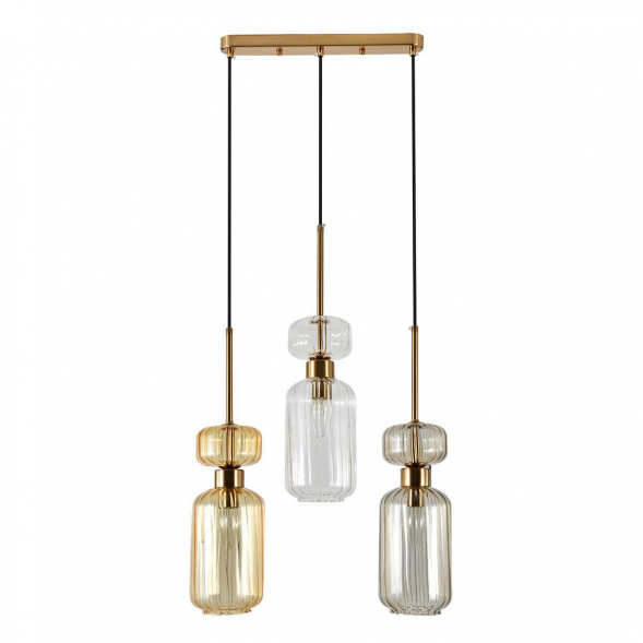 Подвесной светильник Escada Gloss 1141/3S BG/CL/AM