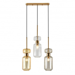 Подвесной светильник Escada Gloss 1141/3S BG/CL/AM