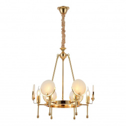 Подвесная люстра Lumina Deco Montego LDP 8010-6 F.GD