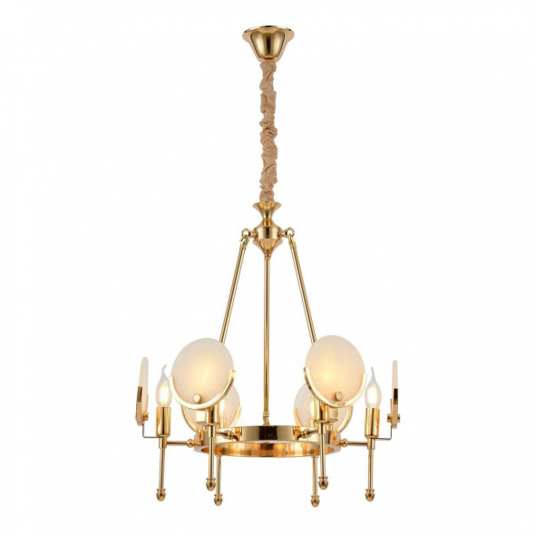 Подвесная люстра Lumina Deco Montego LDP 8010-6 F.GD