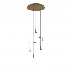 Люстра подвесная БЕЗ плафонов Mantra (8) Andromeda 8933