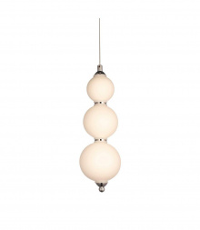 Подвесной светодиодный светильник Lumina Deco Snowman LDP 6834-1 WT+CHR