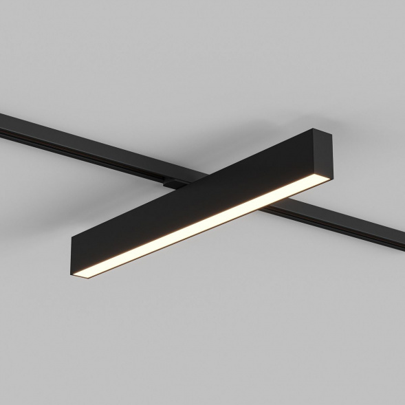 Трековый светодиодный светильник Denkirs Solid Hals DK6430 DK6630-BK