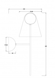 Бра Freya Doublety FR5382WL-01BS