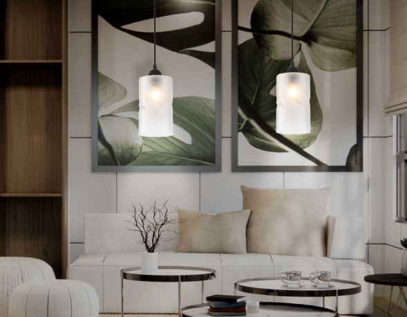 Светильник подвесной со стеклянным плафоном Ambrella light Traditional TR3411