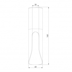 Потолочный светодиодный светильник Elektrostandard Apex 25113/LED a068289