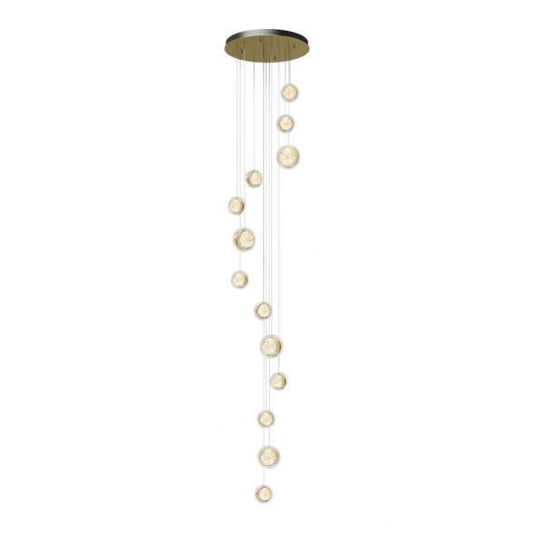 Подвесная светодиодная люстра Maytoni Pharao MOD361PL-L58BS3K