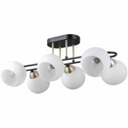 Потолочный светильник ILLUMICO IL0790-6CSQ-25 BK AB TRENTO