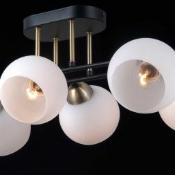 Потолочный светильник ILLUMICO IL0790-6CSQ-25 BK AB TRENTO