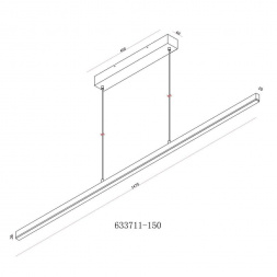 Подвесной светодиодный светильник Lucide Sigma 23460/33/31
