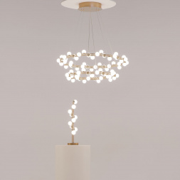 Подвесная светодиодная люстра Maytoni Tessara MOD081PL-L84G3K