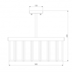 Потолочная люстра Bogates Eclipse 358/5 Smart