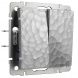 Выключатель Werkel Hammer двухклавишный серебряный W1220006 4690389162299