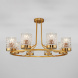 Потолочная люстра Eurosvet Calle 60127/8 латунь