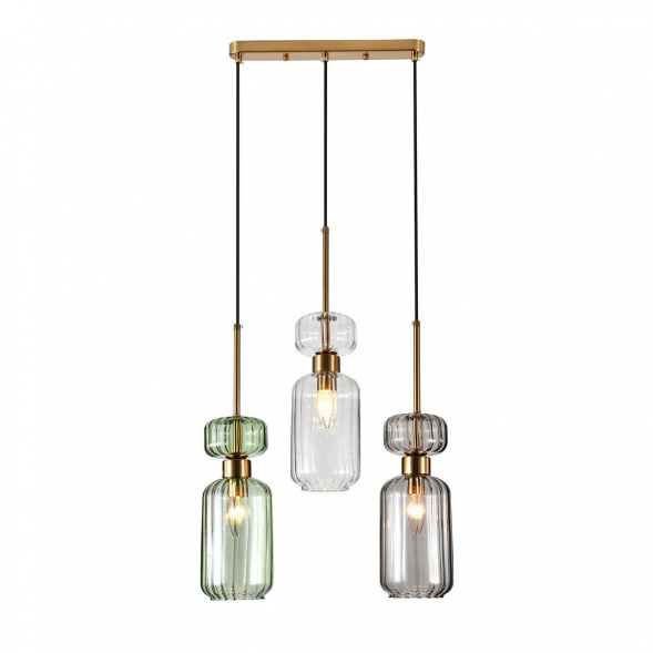 Подвесной светильник Escada Gloss 1141/3S CL/GN/SM