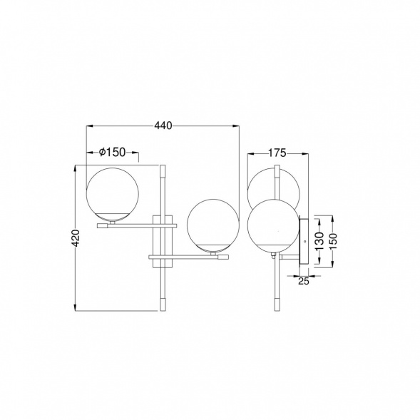 Бра Maytoni Nostalgia MOD048WL-02G